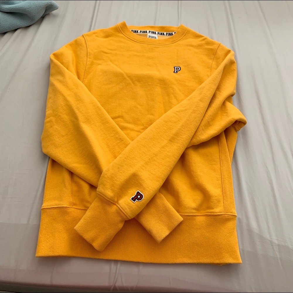 Yellow Vs-Pink Crew neck